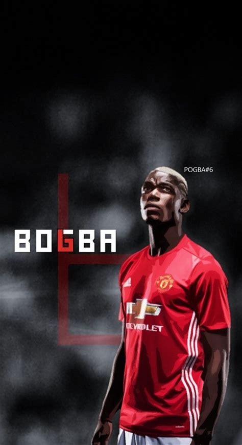 Paul Pogba Manchester United Football Soccer Creative Art