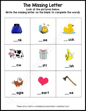 Find Missing Letter Worksheets Your Home Teacher Worksheets Library