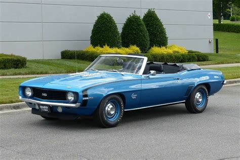 1969 Chevrolet Camaro SS X66 Convertible 396Ci V8 Manuel Voiture De