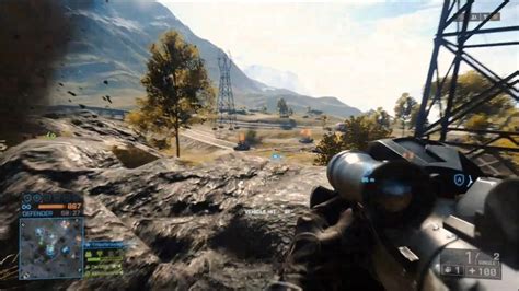 Battlefield 4 Xbox One Gameplay 29 Rush Golmud Railway YouTube