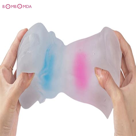 Sex Male Masturbation Cup With Cock Ring Soft Silicone Real Vagina Artificial Vagina Erotic