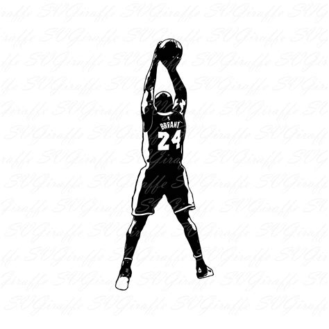 Clipart Kobe Bryant Svg Kobe Mamba Bryant Svg Lakers Svg Black Mamba ...