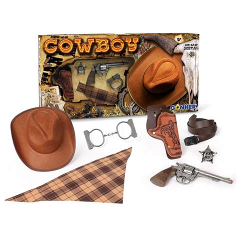 Set Revolver 8 Tiros Y Sombrero