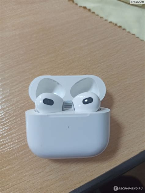 Беспроводные наушники Apple Airpods 3 - «Любимые наушники» | отзывы