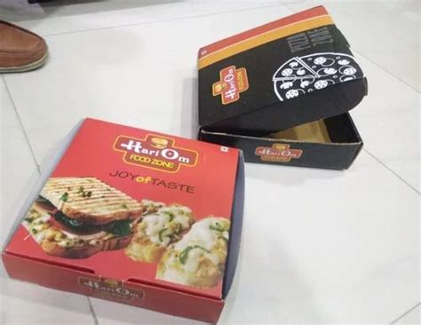 Printed Pizza Box At ₹ 6piece Printed Pizza Box In Rajkot Id