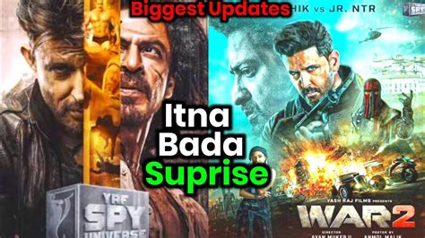 War Biggest Updates War Cameo In Srk War Shooting Update