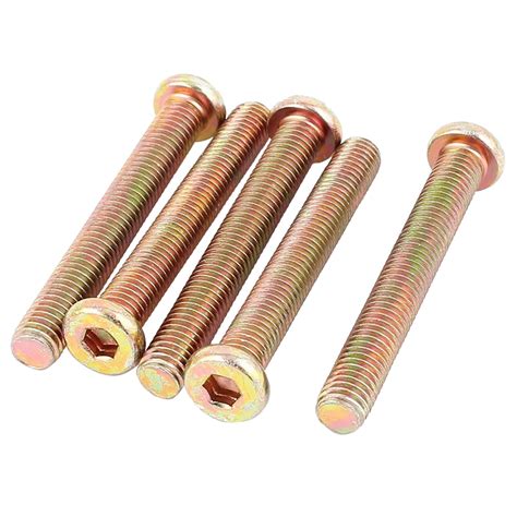 KSOL M8x60mm Threaded 1 25mm Pitch Hex Socket Head Cap Screws Bolts 5