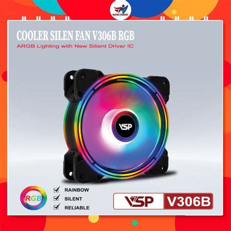 Fan Case Vsp V B Led Rgb Fan Cm T Chuy N Led Rgb Shopee Vi T Nam