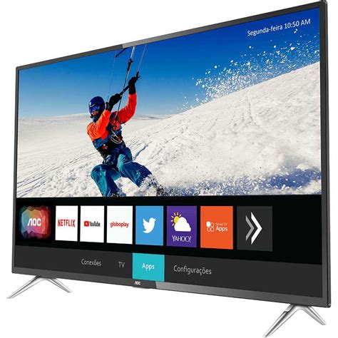 Smart Tv Polegadas Led Aoc K Uhd Digital Dantas Eletro