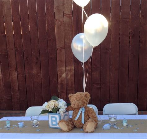 Baby Boy Teddy Bear Shower