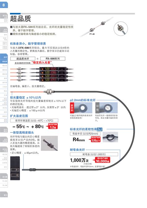 松下 Panasonic FD 66 松下 FT FD系列 光纤传感器