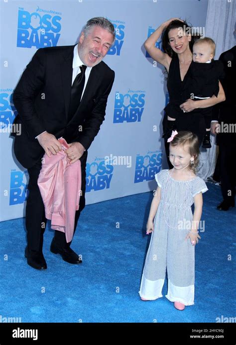 Alec Baldwin Hilaria Baldwin Daughter Carmen Gabriela Baldwin