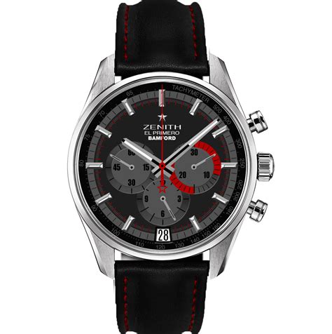 Zenith Chrono El Primero Leather Bamford Watch Department