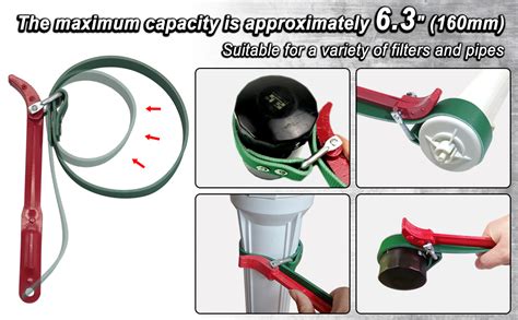 Boeray Multi Purpose Belt Strap Wrench 21 2 540mm Capacity