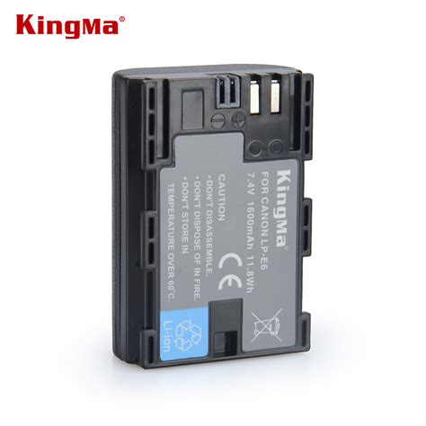 Kingma Lp E6 Lp E6 Lpe6 Rechargeable Camera Battery Pack For Canon 5d2