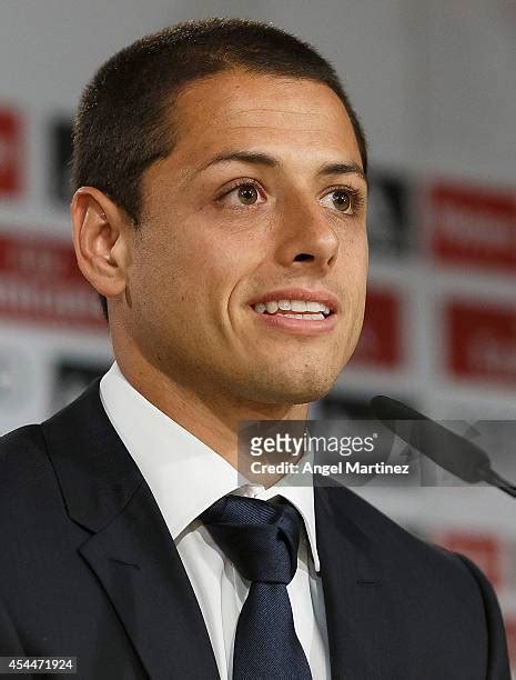 Javier Chicharito Hernandez Officially Unveiled At Real Madrid Photos