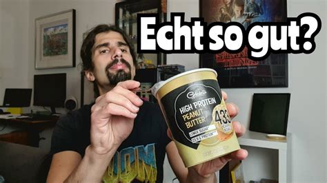 LIDL Low Calorie High Protein Eis Peanut Butter Im Test YouTube