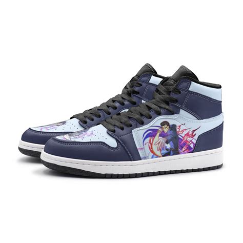 Saito Hajime Rurouni Kenshin Mid 1 Basketball Shoes AnimeBape