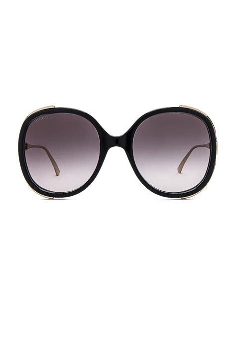 Gucci Round Fork In Black And Grey Revolve