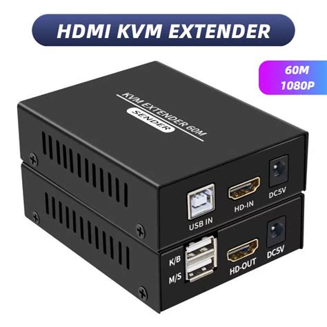 M Hdmi Kvm Extender Over Cat E Cat P Hdmi Usb Kvm Extender