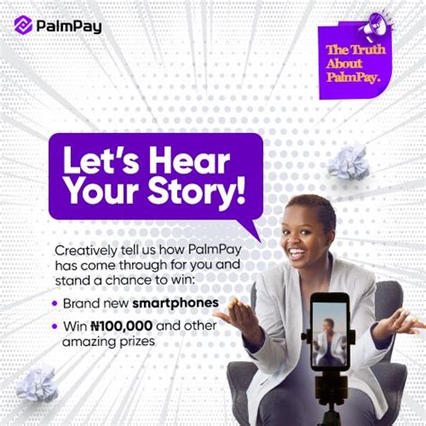 PalmPay Nigeria On Twitter And The Story Begins Creatively Share