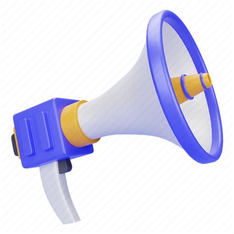 Megaphone Announce Speaker Voice Loudspeaker Bullhorn Communication Icon Download On