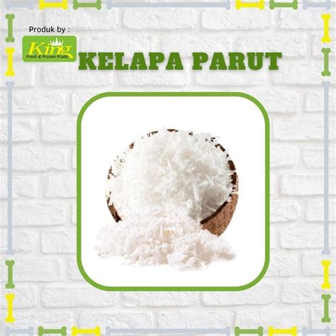 Jual Kelapa Parut Kelapa Parut Segar Desiccated Coconut Shopee