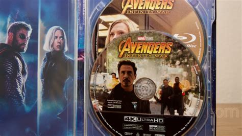 Avengers Infinity War 4K Blu Ray Best Buy Exclusive SteelBook