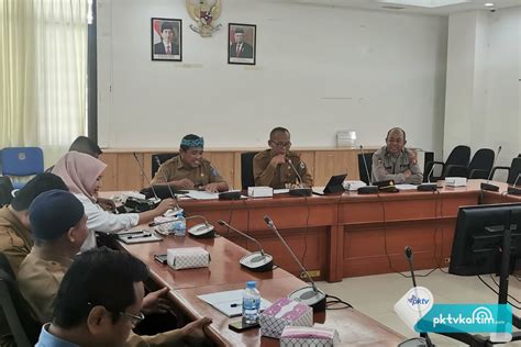 Pktv Kaltim Dasuki Pimpin Rapat Persiapan Hut Kota Bontang Ke