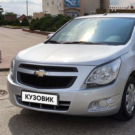 Бампер передний в цвет кузова Шевроле Кобальт Chevrolet Cobalt (2011 ...