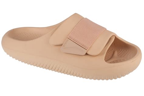 Crocs Mellow Luxe Recovery Slide 209413 2DS Unisex klapki Beżowy