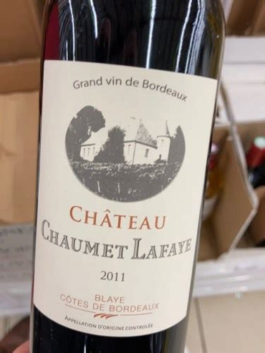 Magdeleine Bouhou Ch Teau Chaumet Lafaye Blaye C Tes De Bordeaux