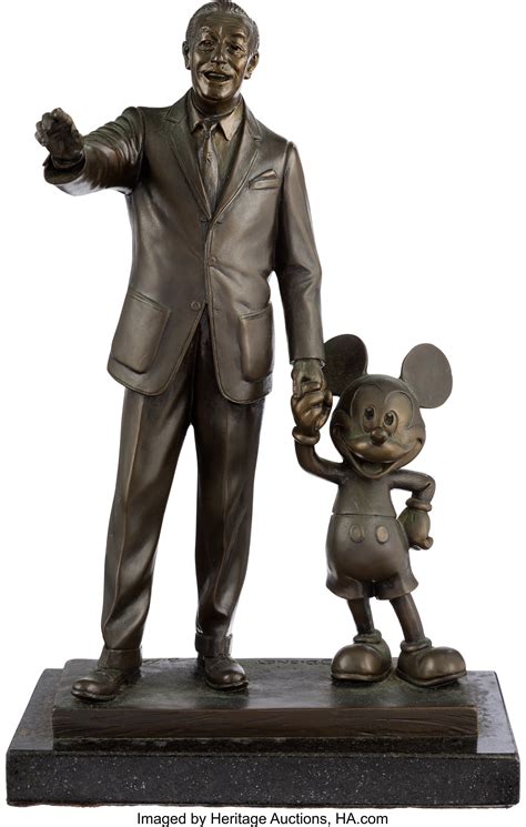 Partners Statue Walt Disney Mickey Mouse Photograph By A Macarthur