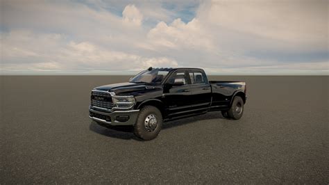 Dodge Ram 3500 Dually 2023 3d Model By Alphagroup