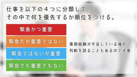 仕事の優先順位の付け方で押さえておくべき3つのポイント 退職assist