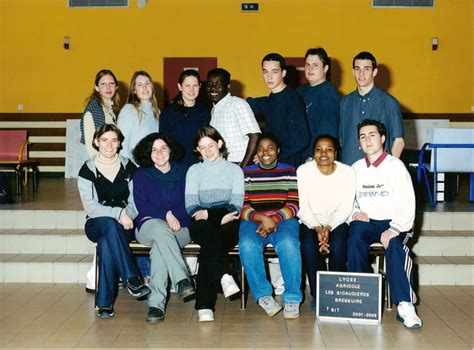 Photo de classe Tale Bac pro BIT de 2001 Lycée Agricole Les