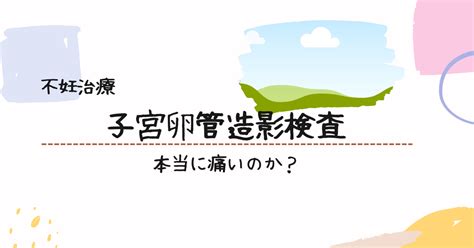 【不妊治療】子宮卵管造影検査 みたろdiary