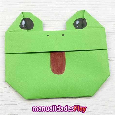 Te explicamos cómo hacer una rana de papel paso a paso un origami muy