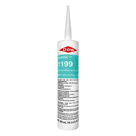 Dowsil Silicone Glazing Sealant Oz Cartridge Rlwurz