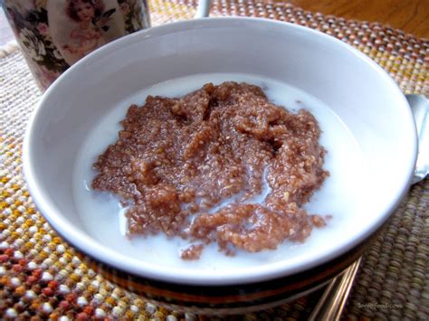 Chocolate Grits Recipe