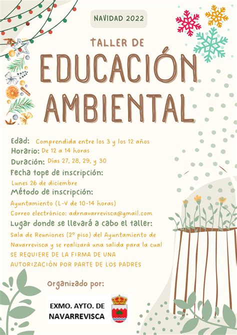 Taller De Educación Ambiental Navarrevisca Ávila