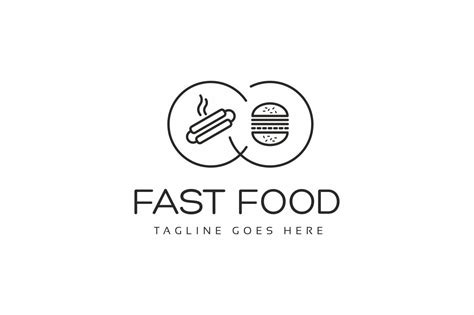 Fast Food Logo Template 75008 Templatemonster Fast Food Logos