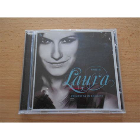 Primavera In Anticipo By Laura Pausini Cd With Stereotomy Ref