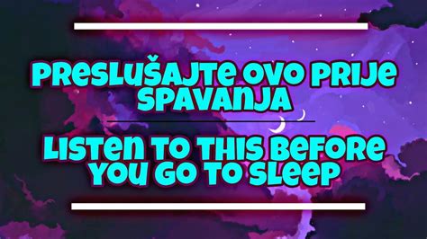 Dova Za Spavanje Dua For Peaceful Sleep Youtube