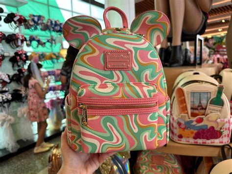 Loungefly Swirl Mini Backpack Now Available At Creations Shop In Epcot