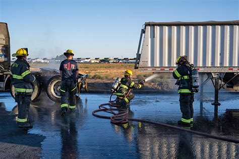 No Injuries in Semi-Truck Fire | Northeast Oregon Now