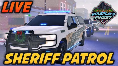 🔴live Sheriff Woods Storyline S2 Live Ep41 Roblox Liberty County Roleplay Rpf Youtube