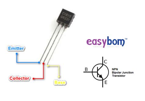 C1815 Npn Transistor Datasheets Specs Application Circuits Easybom