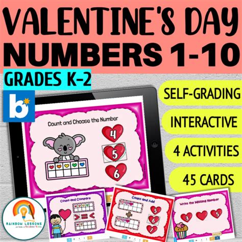 Valentines Day Math Activities Kindergarten Math Made By Teachers