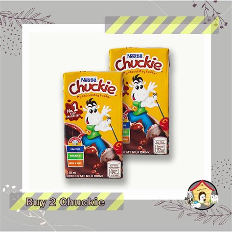 Buy 2 Nestle Chuckie Chocolate Milk Drink 110 Ml Each Shopee